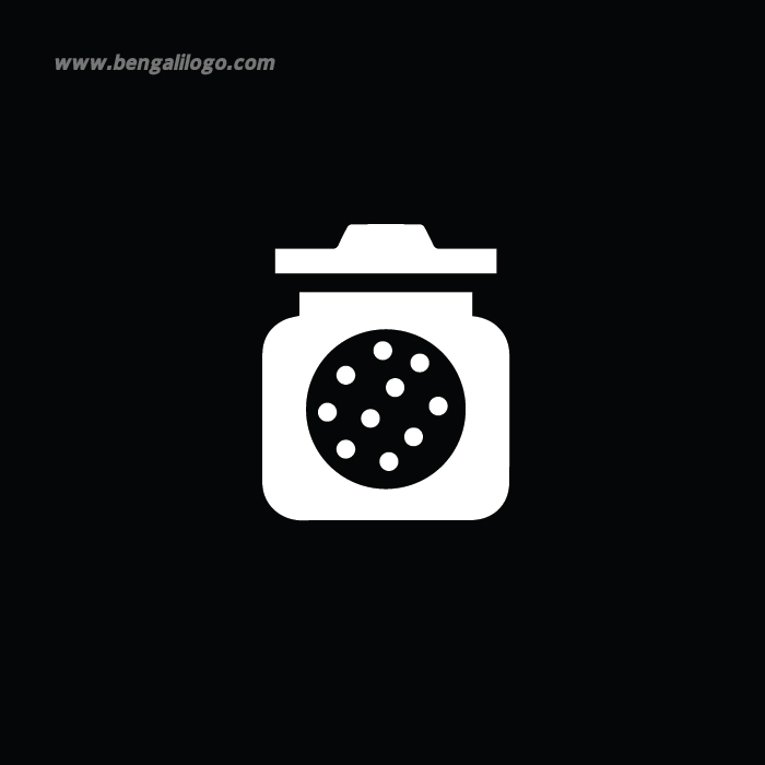 Bangla logor cookies icon set